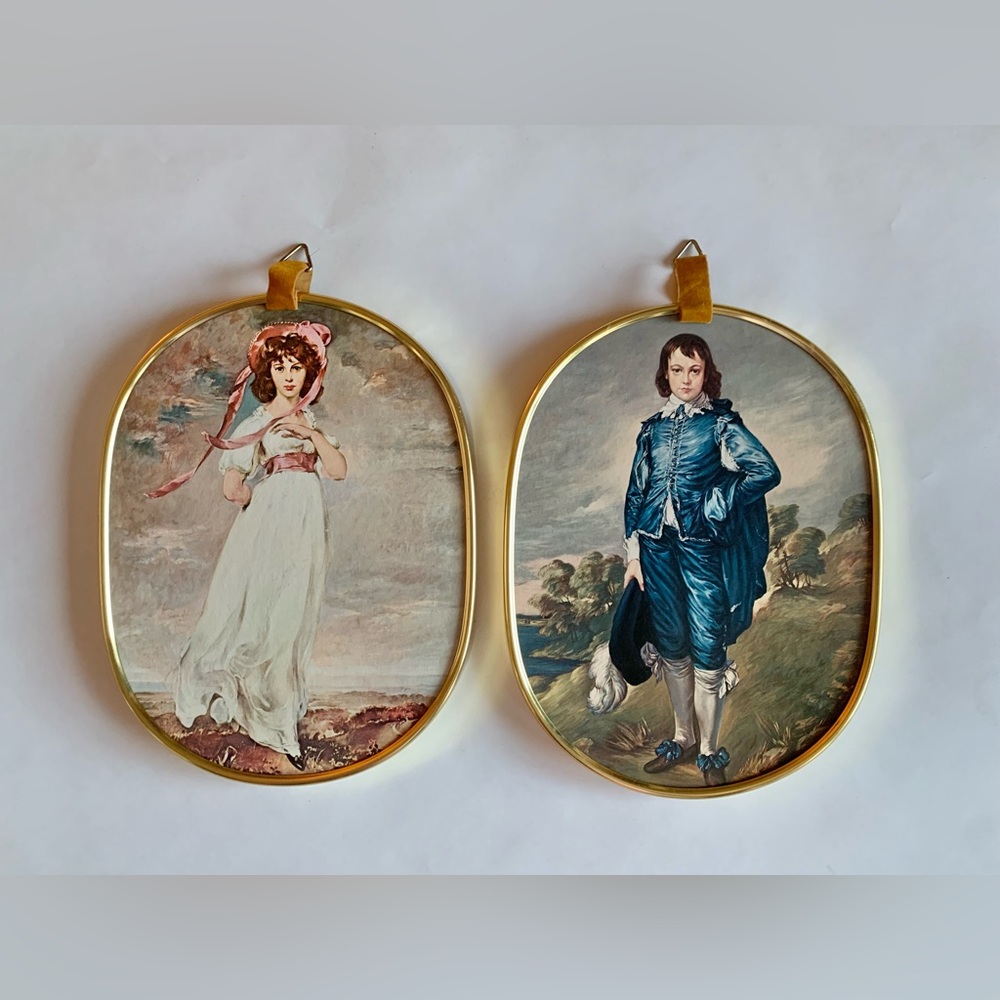 Blue Boy & Pinkie Vintage Prints